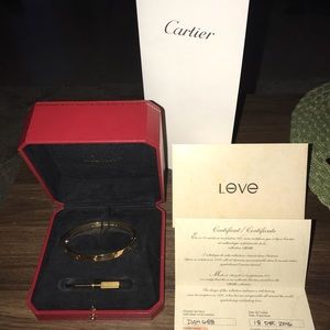 Cartier Love Bracelet (Size 19)